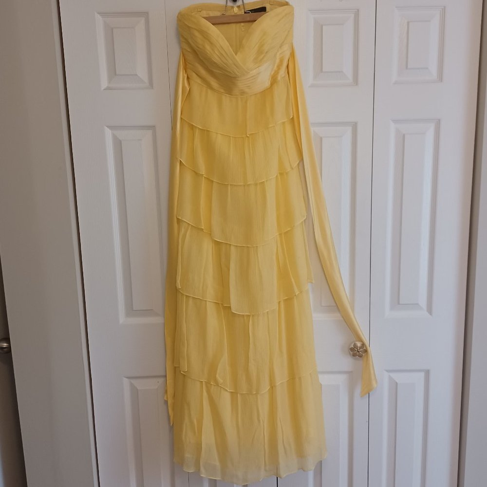 BCBG Maxazria Strapless Gown